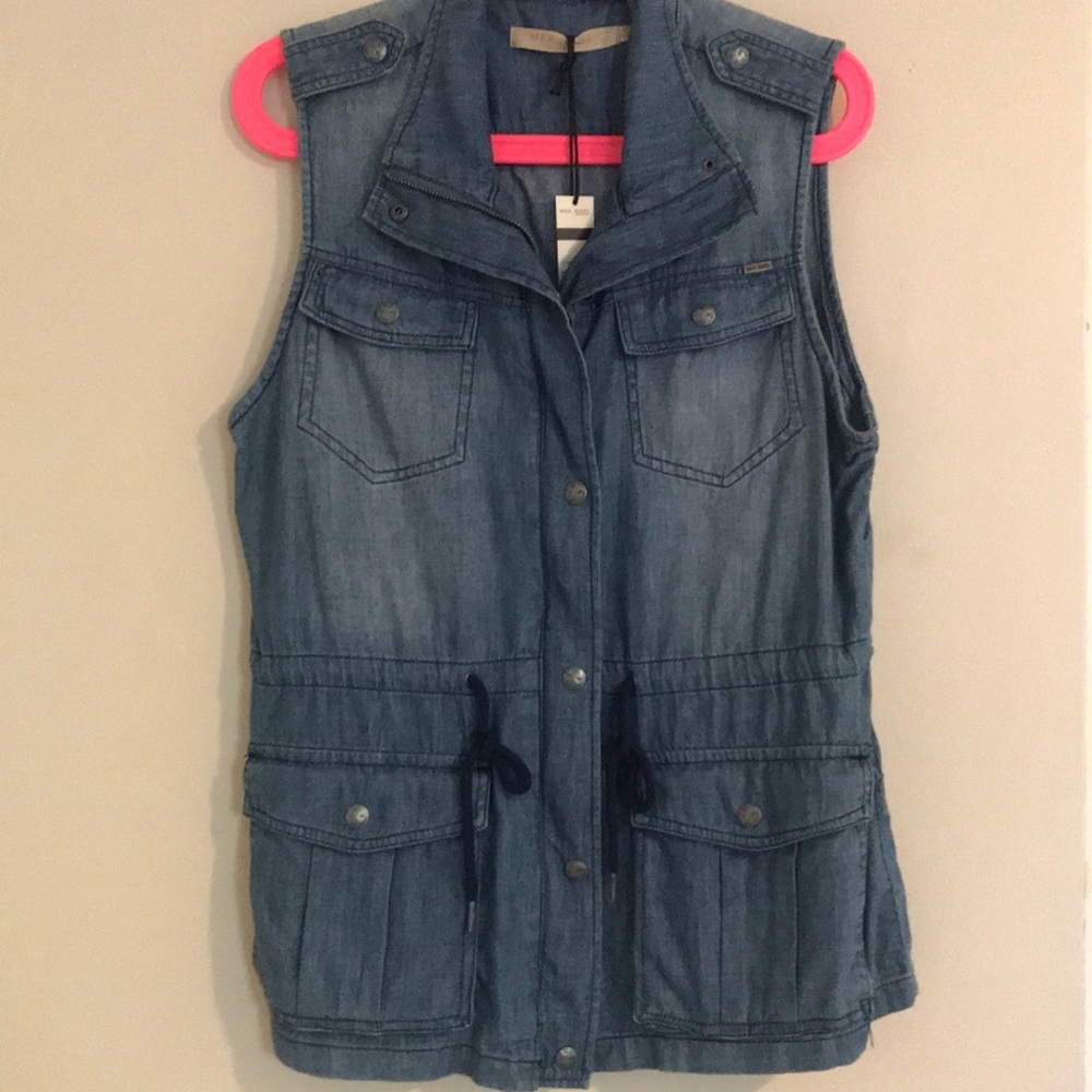 Max Studio Jean Vest